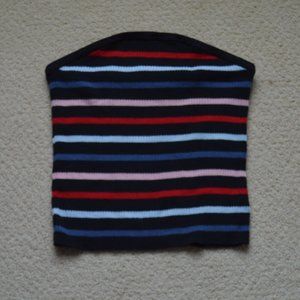 American Eagle Striped Tube Top